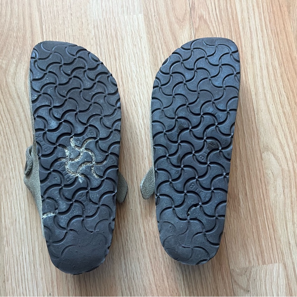 Original Birkenstock Suede Boston Clogs - Size 38 - Picture 2 of 2